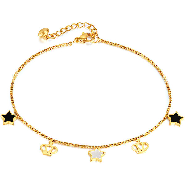 Náramok na nohu z chirurgickej ocele FORTA 53858676