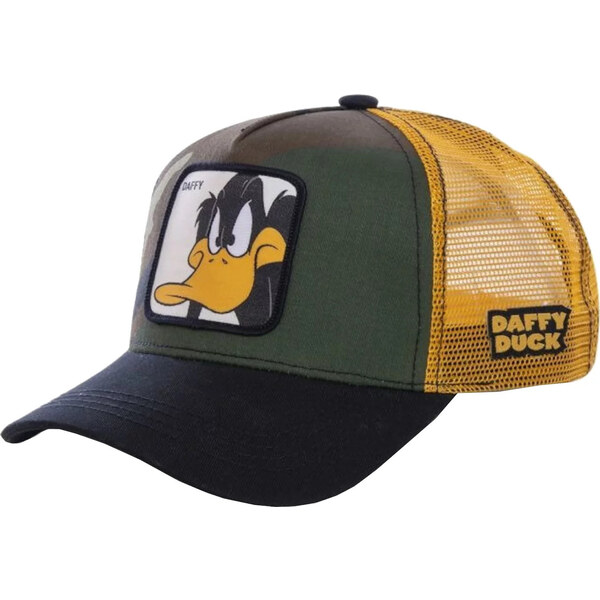BASIC Tmavozelená pánska šiltovka Capslab Looney Tunes Daffy Duck Cap 53883036