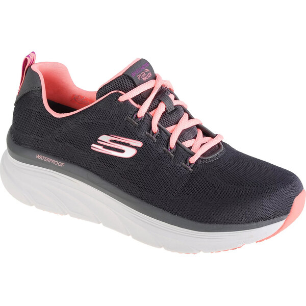 Čierno-oranžové dámske tenisky Skechers D Lux Walker Get Oasis 149810 53883068