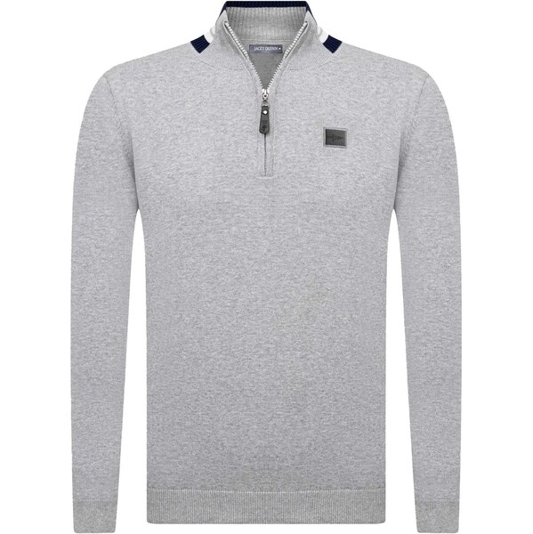 Jacey Quinn Sveter sivá / čierna 63107204