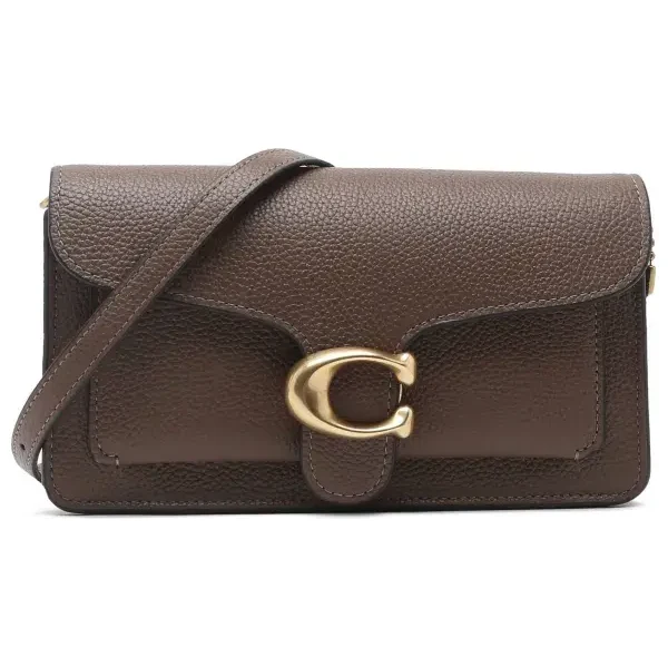 Coach Kožená crossbody kabelka Tabby 47879773