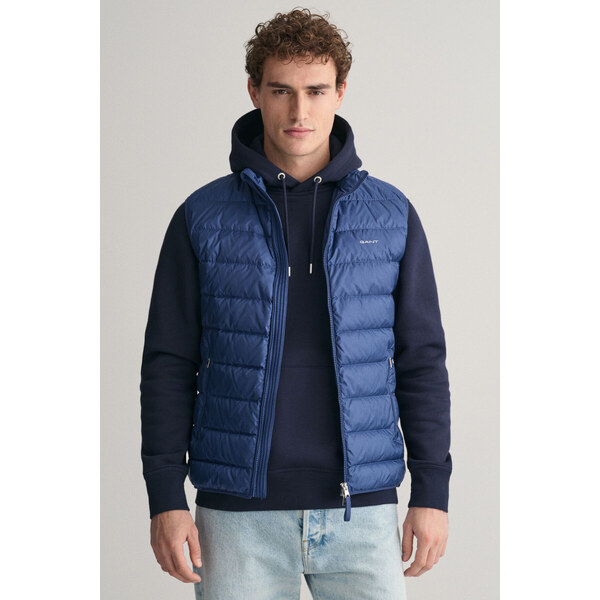 VESTA GANT LIGHT DOWN VEST SAILOR NAVY 53917412