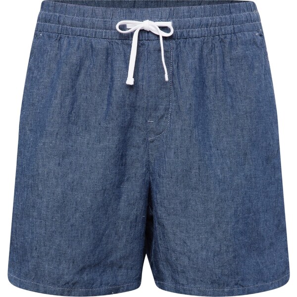 WEEKDAY Nohavice Olsen modrá denim 54376544