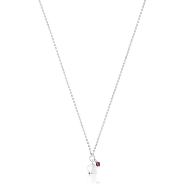 Tous Strieborný náhrdelník s rhodolitom Bold Motif 1003874600 66587304