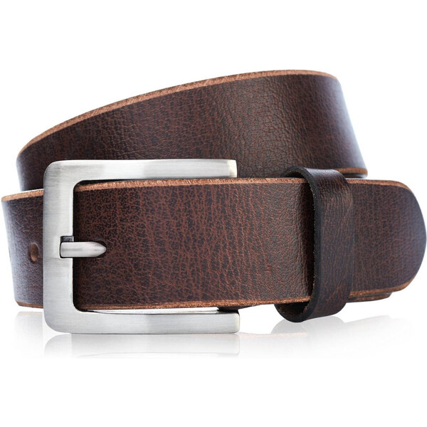 PAOLO PERUZZI Pánsky kožený opasok Vintage 120 CM | hnedá 05Z02120 53923392