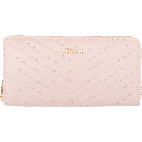 SEGALI Dámska kožená peňaženka 50509 lt.pink 66584551