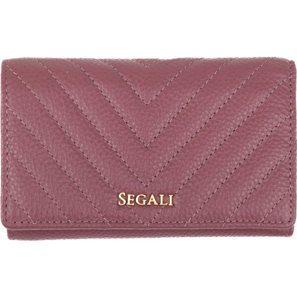 SEGALI Dámska kožená peňaženka 50512 purple 66589303