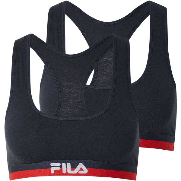 FILA Podprsenka námornícka modrá / červená / biela 54377224