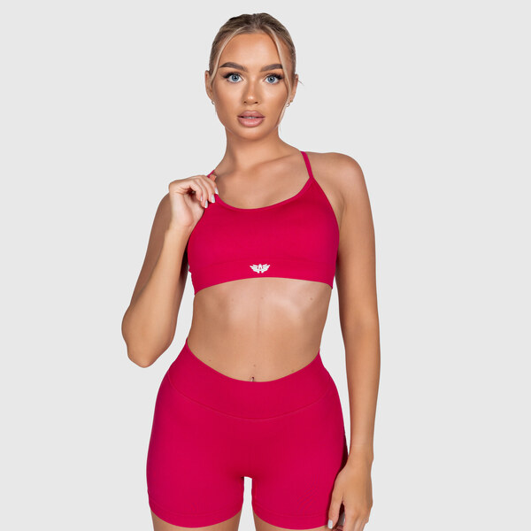 Športová podprsenka Iron Aesthetics Shape, červená 53943779