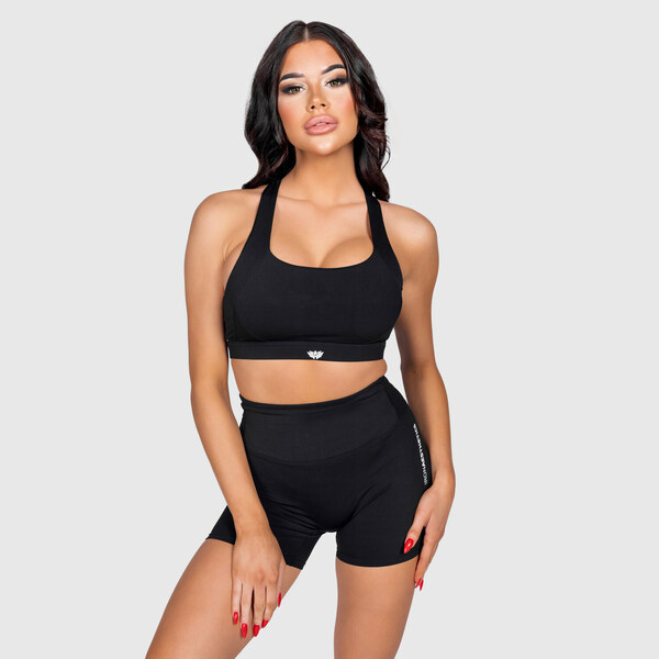 Športová podprsenka Iron Aesthetics Reflex, čierna 53943806