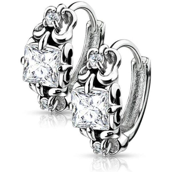 Glory Dámske náušnice z chirurgickej ocele Lia EB-006-C 53953540