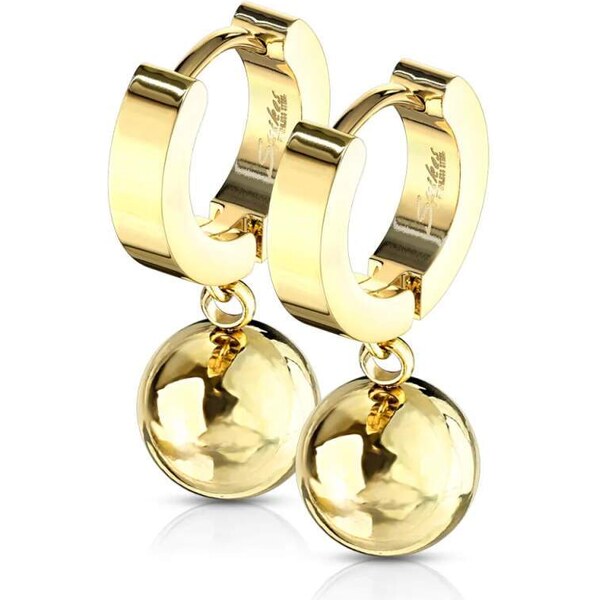 Glory Dámske náušnice z chirurgickej ocele Zara zlaté SE3565-GD 53953564