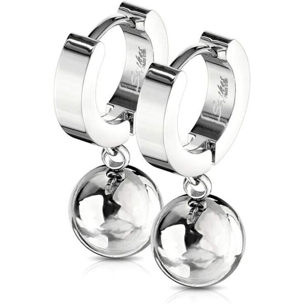 Glory Dámske náušnice z chirurgickej ocele Zara strieborné SE3565-ST 53953565