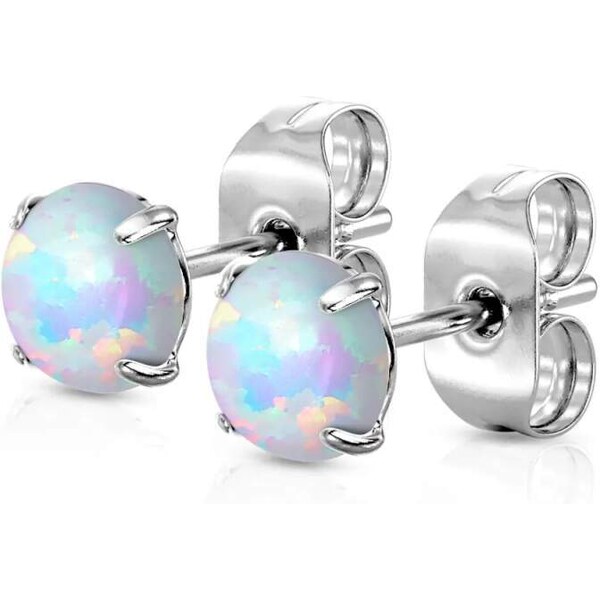 Glory Dámske náušnice z chirurgickej ocele Ella strieborné SE3718-5 53953567