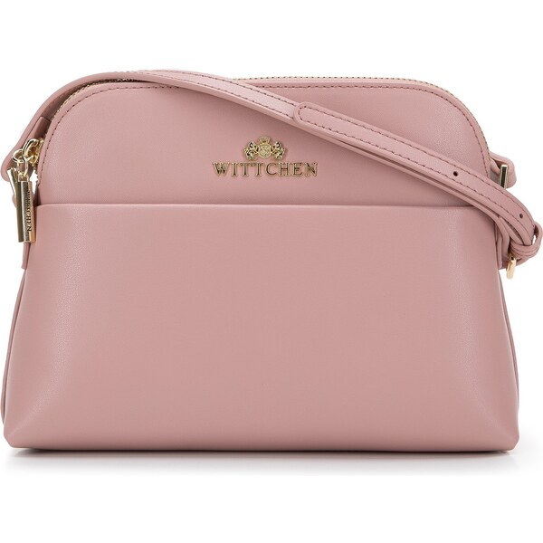 Wittchen Dámska rovná kožená brašna pod sedlo, čierna 29-4E-021-1 66065373