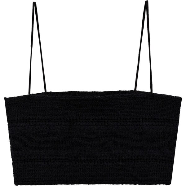 MANGO Top CHERRY čierna 54359173