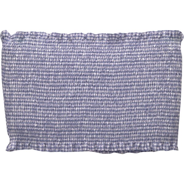 Pull&Bear Top svetlomodrá / šedobiela 54377473