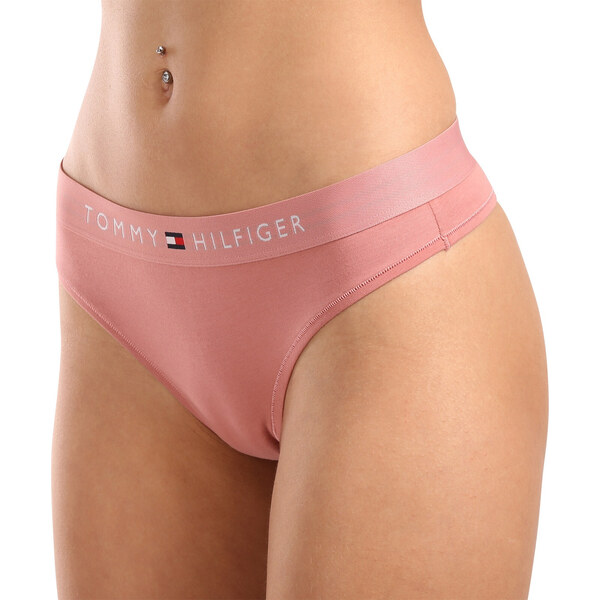 Dámske tangá Tommy Hilfiger ružové ( UW0UW04146 TJ5) 53988808