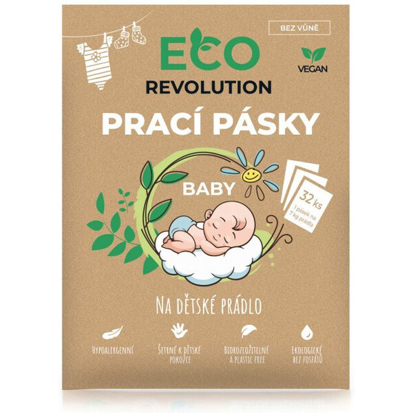 Pracie pásky EcoRevolution baby 32ks (ECO9932) 61232898