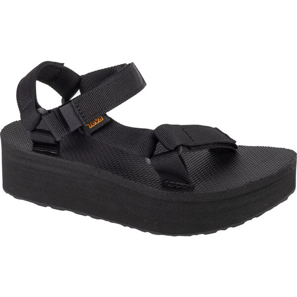 Čierne sandále na platforme Teva W Flatform Universal Sandals 1008844 54001855