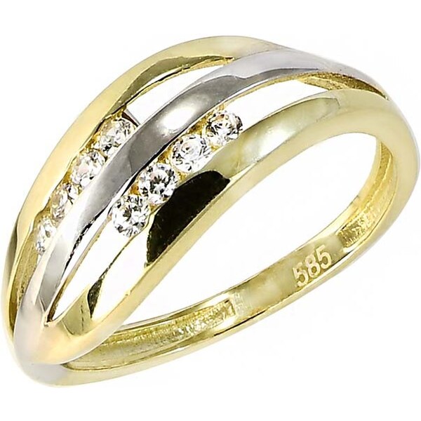 zlatý prsteň Glare 94 51004356