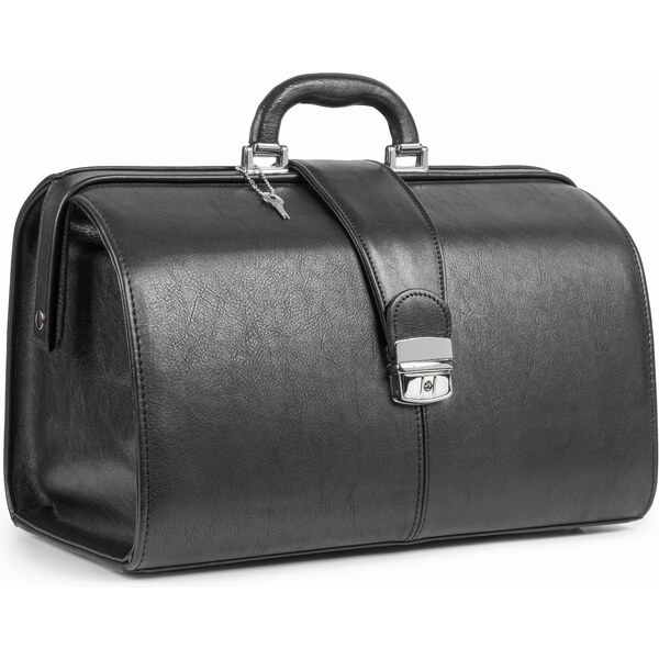 VOOC Elegantná kožená lekárska taška | čierna 422 65194837