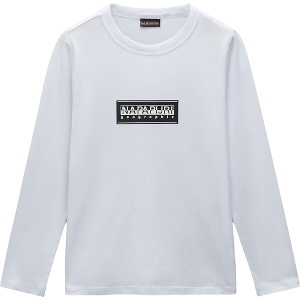 NAPAPIJRI Tričko S-CHAMOIS čierna / biela 54004490