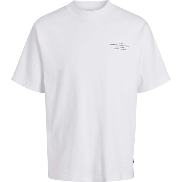 JACK & JONES Tričko Blachad čierna / biela 54357032