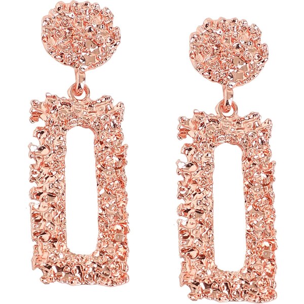 SOHI Náušnice Kaira ružové zlato 54353565