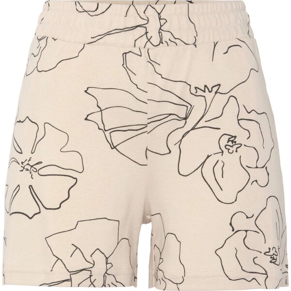 LASCANA Pyžamové nohavice krémová / čierna 54370591