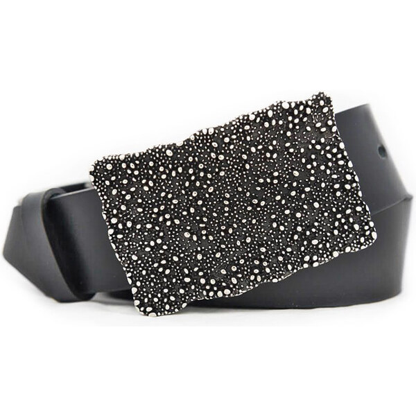 Dámsky kožený opasok čierny (KDP70) 54036911