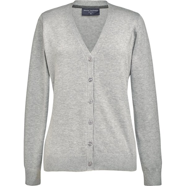 Dámsky kardigán Augusta na gombíky s výstrihom do V Brook Taverner 62676871