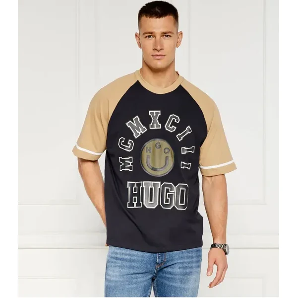 Hugo Blue Tričko Nacamos | Relaxed fit 54076585