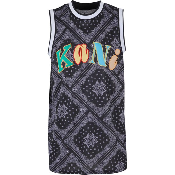 Karl Kani Tričko svetlomodrá / svetlozelená / čierna / biela 56522984