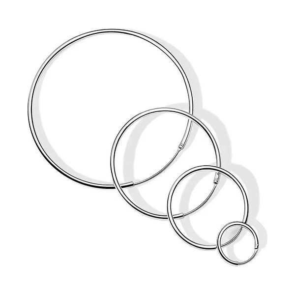 MAJYA Strieborné náušnice DARINA 16 mm 10991 64581944