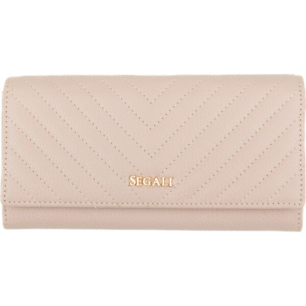 SEGALI Dámska kožená peňaženka 50511 lt.pink 66591681