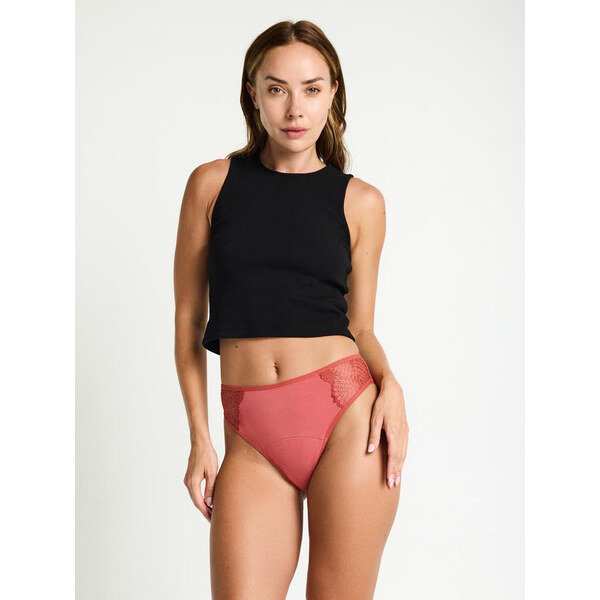 Menštruačné nohavičky Modibodi Sensual French Hi-Waist Moderate-Heavy 58165609