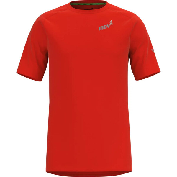 Červené pánske športové tričko Inov-8 Base Elite SS Tee 000278-RD-03 54101949