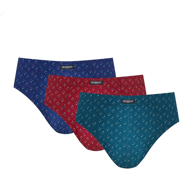 3 PACK pánskych slipov Henderson 1446 K602 Shimmer 53441974