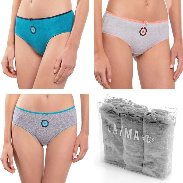 LAMA Dámske nohavičky 3 pack 122BI 50 plus 62234609