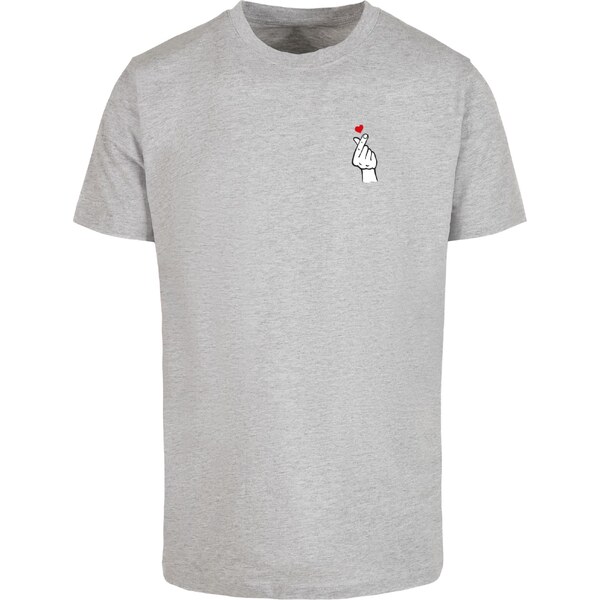 Mister Tee Mens T-shirt Love Sign Tee 2.0 grey 54120528