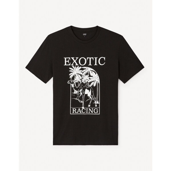 Celio Cotton T-shirt Jegator - Mens 54348369