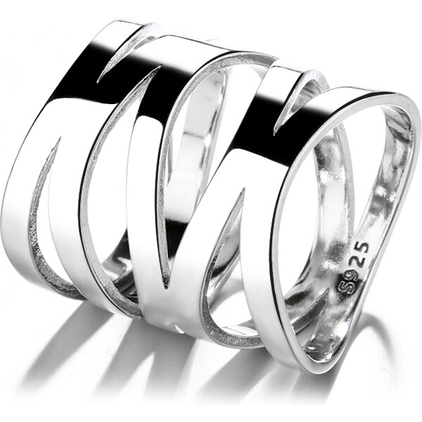 MAJYA Strieborný prsteň EXTRAVAGANISM 11071/6 64581983