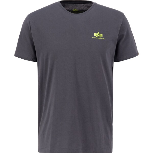 ALPHA INDUSTRIES Tričko citrónová / antracitová 54133824