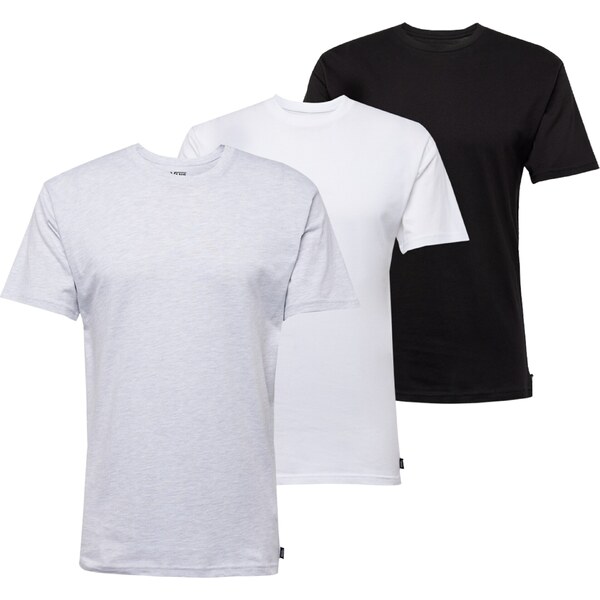 VANS Tričko sivá melírovaná / čierna / biela 54380370