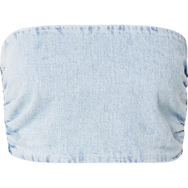 Gina Tricot Top modrá denim 54379897