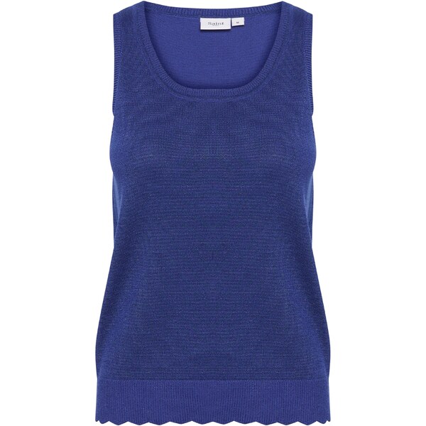 SAINT TROPEZ Vyšívaný top Mila modrofialová / tmavofialová 54360040