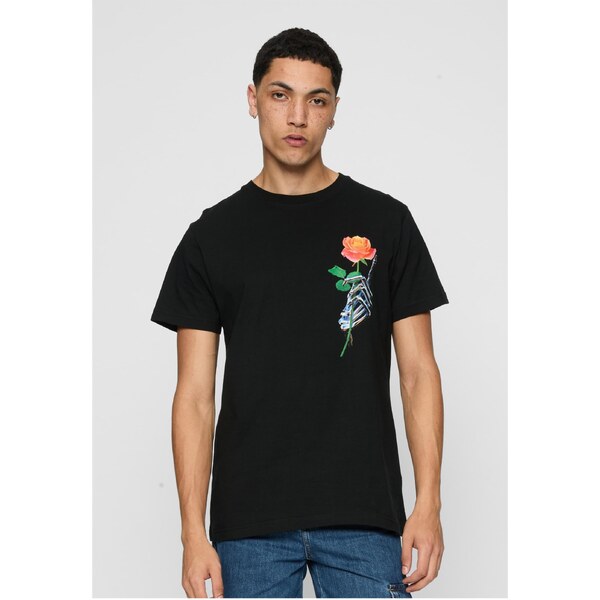 Mister Tee Handmade T-shirt with chrome skeleton black 50667638