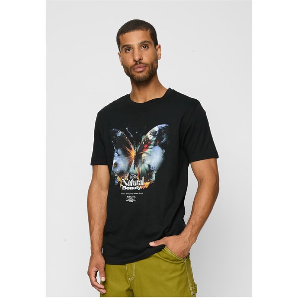 Mister Tee Black Natural Beauty Butterfly T-Shirt 51094367