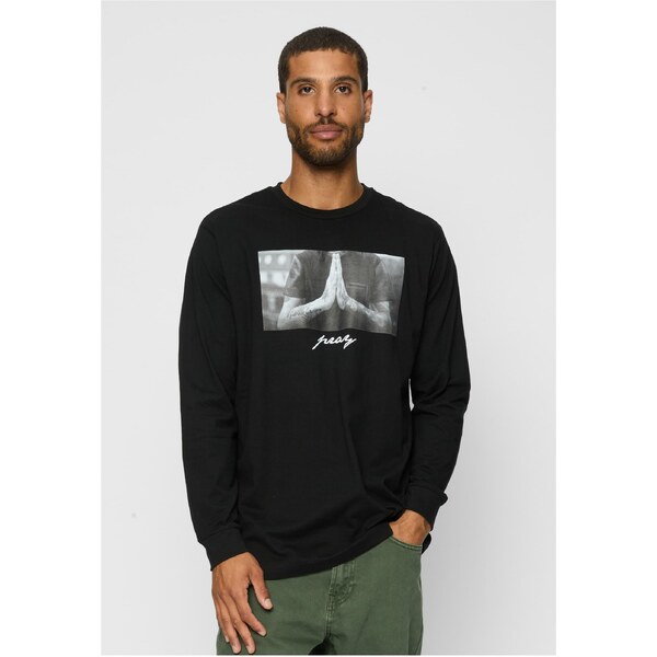 Mister Tee Pray Longsleeve black 50603215